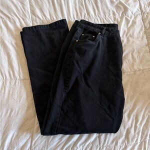 Black jeans | thrifted midsize casual